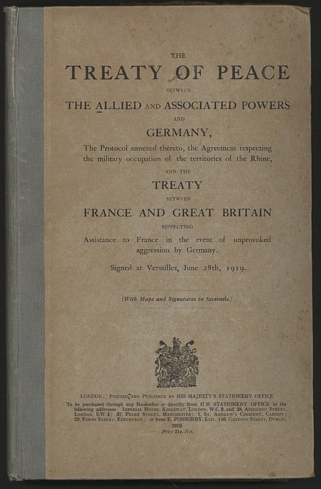 Know About The Treaty of Versailles!!